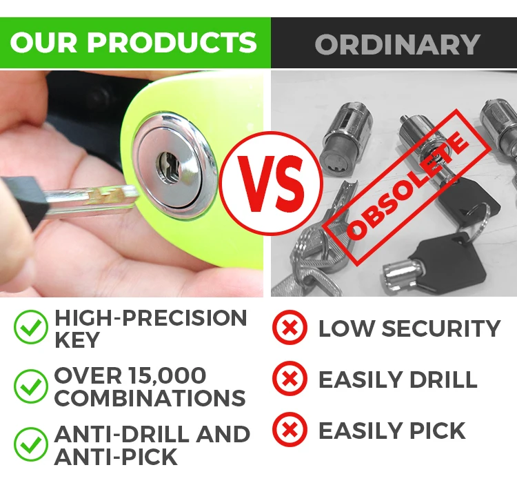 New convenient bicycle bike accessories bike wheel lock manufacturer wholesale disc brake lock