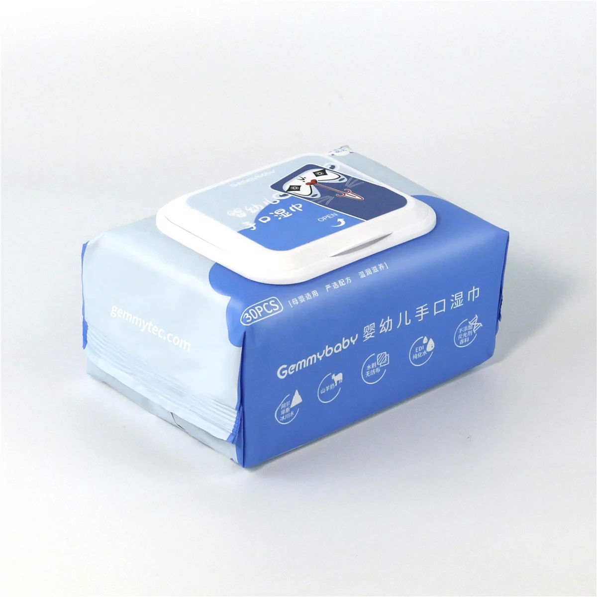 Non-Woven Hand Mouth Cleaning custom Baby Wet Wipes wet wipe