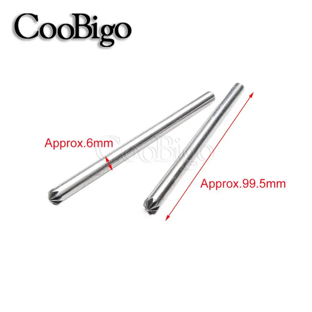 2pcs Metal Flowering Puncher Screw for Eyelets Installation Tool DIY Leather Hole Cracking of Eyelet Leathercraft Tool #M-1(KHC)