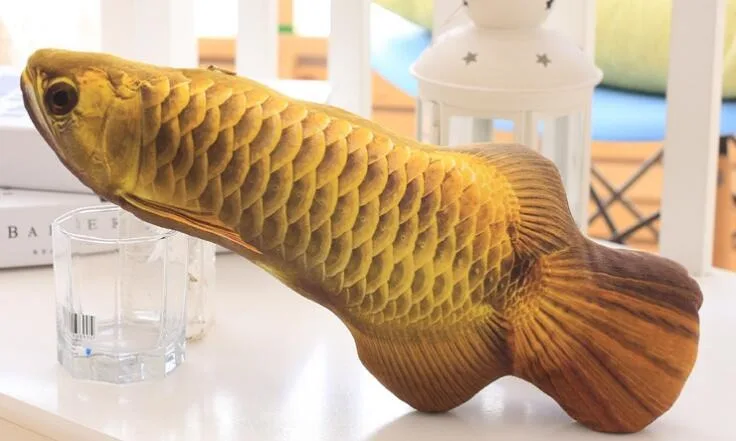 Manufacturer Wholesale Hot Sale Soft Plush catnip Pet Toy Multi Color  3D Simulation fish Shape Cat Toy