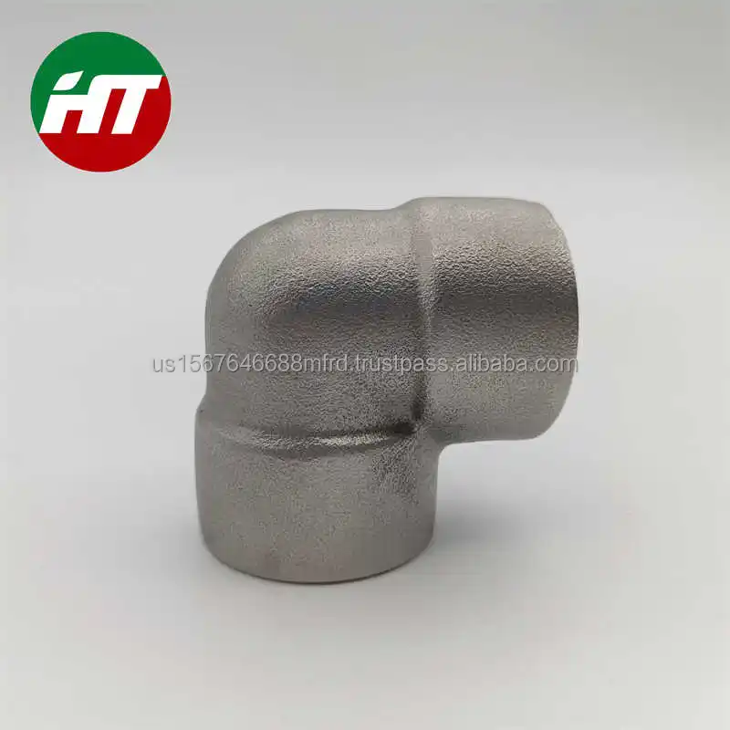 Couplings A182 316L Astm Gr F53 F60 F304 Material Forged Steel Bushing Threaded Elbow Fitting