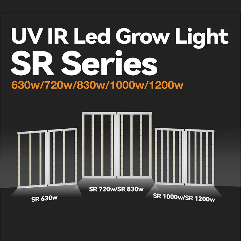 Factory Price 8 Bars Grow Light Indoor Plant Light IR UV Led Cultiv 800W 800 Watt With Dimming Function