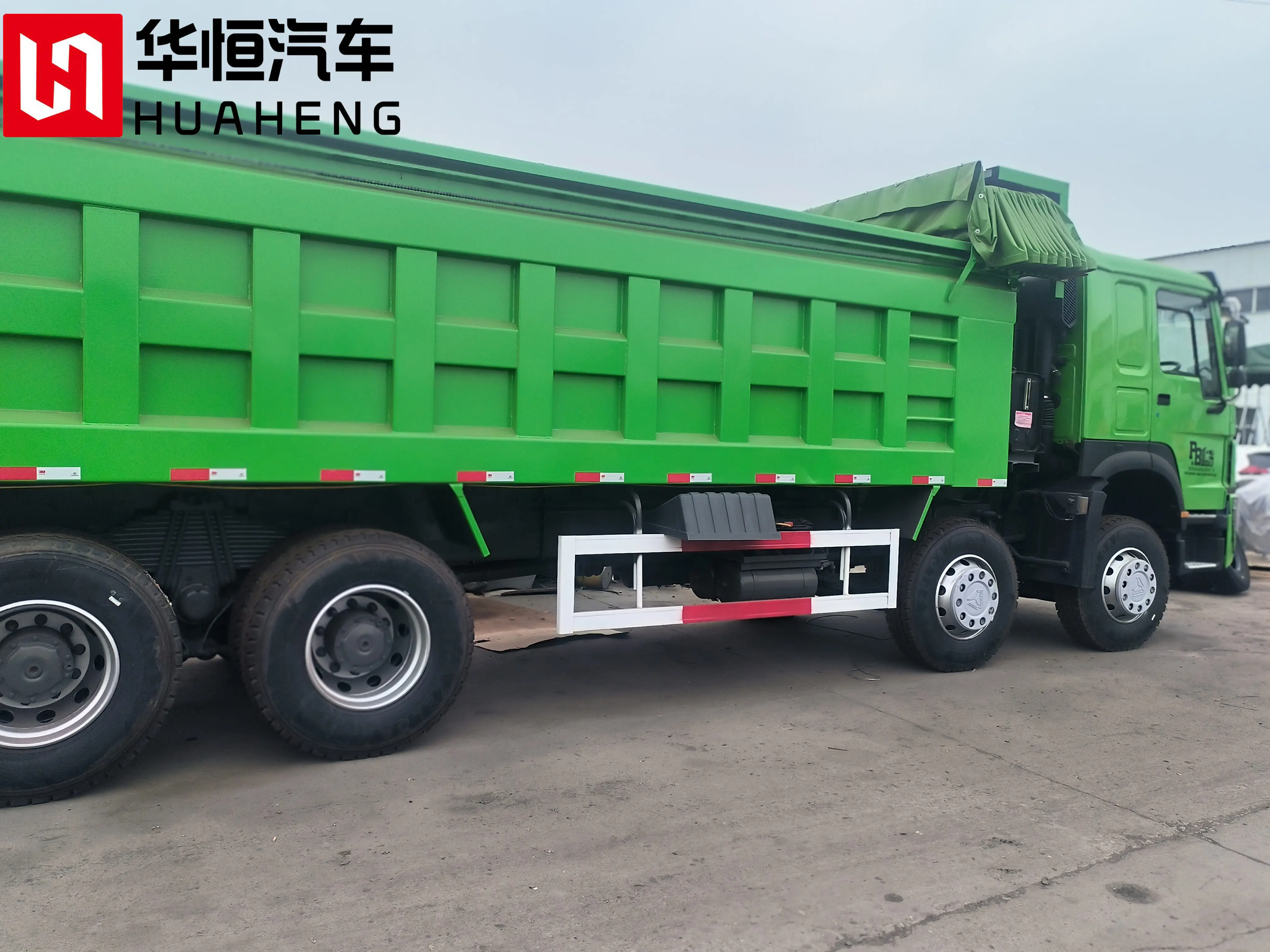 Weichai 400HP двигатель 12-колесный дизельный евро 2/3 самосвал 30 т Емкость 8x4 механическая коробка передач левое рулевое управление Подержанный тяжелый грузовик