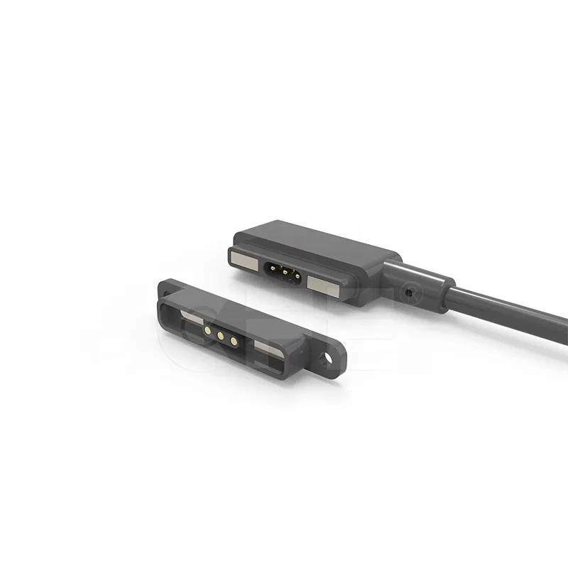 Customized 3pin cable  magnetic connector for charging