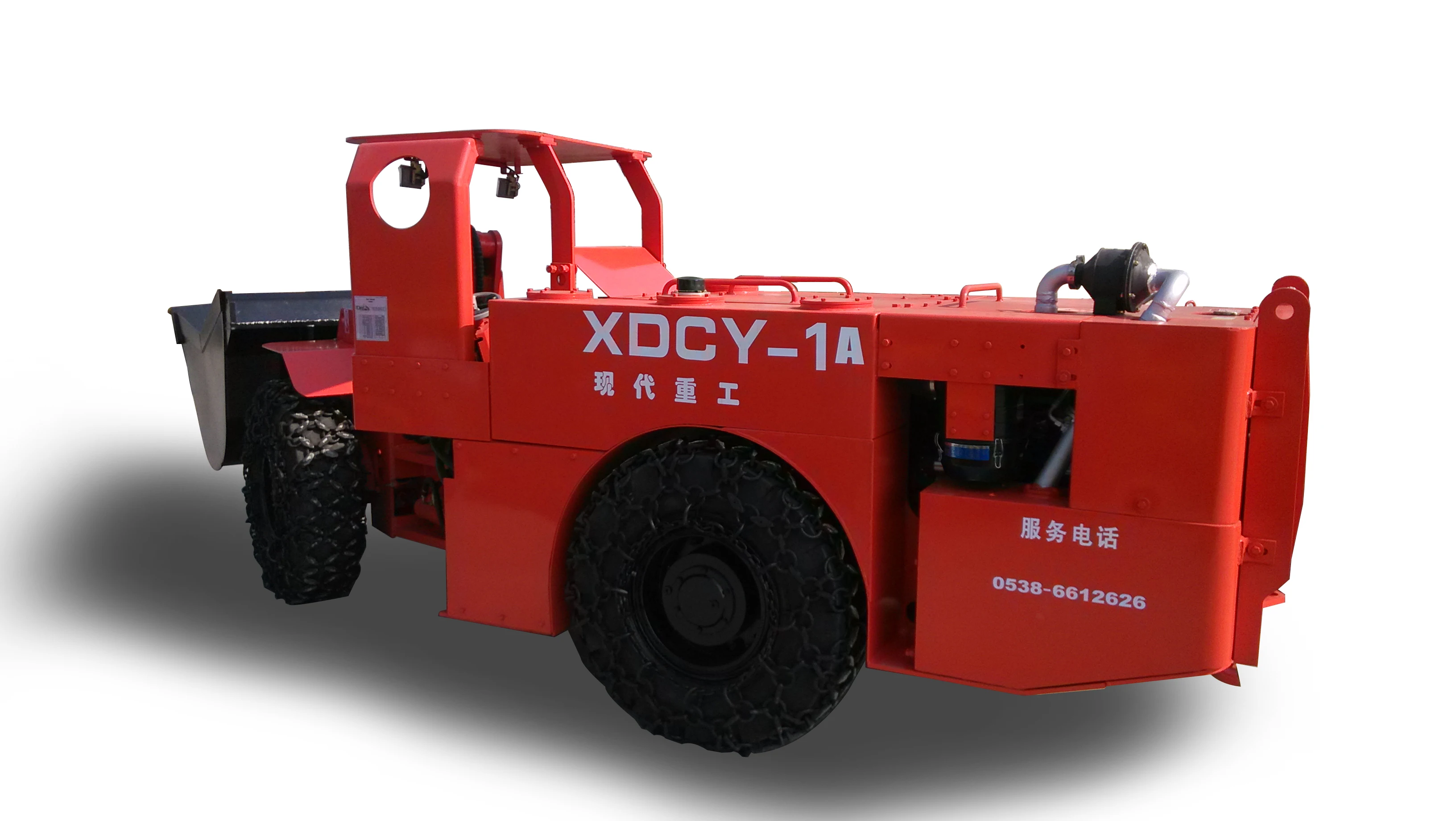 Underground mining scooptram XDCY-1A diesel LHD mining equipment