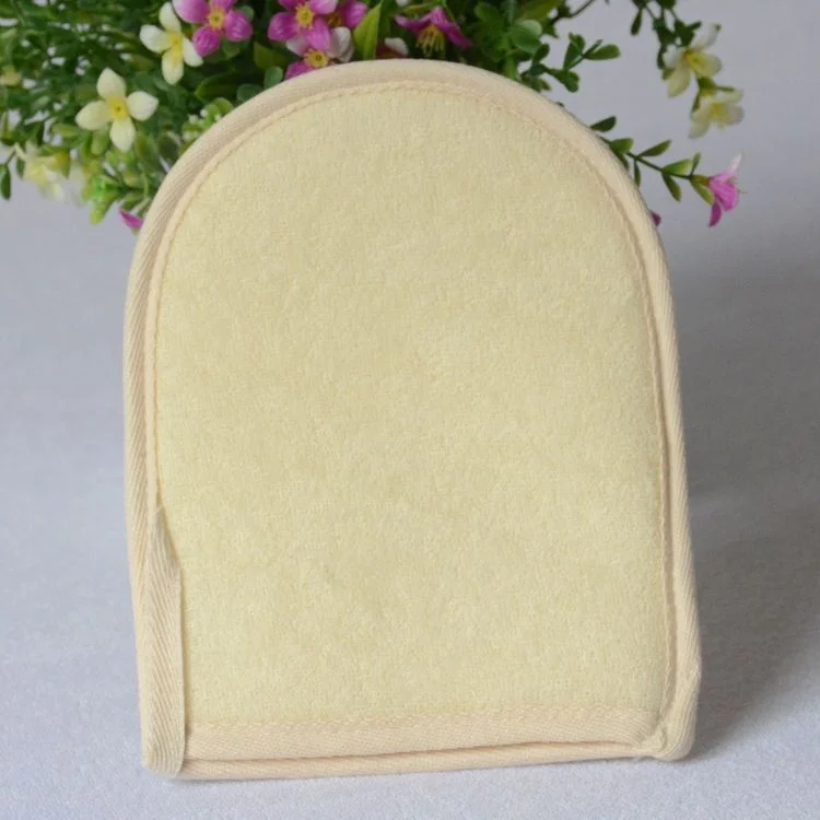 Exfoliating Loofah Bath Glove Luffa Sponge Shower Spa Body Cleaning Scrubbers Bathing Massage Brush Pad