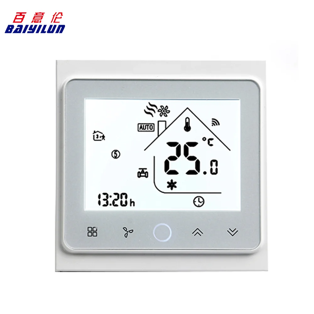 Заводская цена, жидкокристаллический сенсорный дисплей Baiyilun 3A, Сантехнический комнатный домашний комплект, термостат для отопления