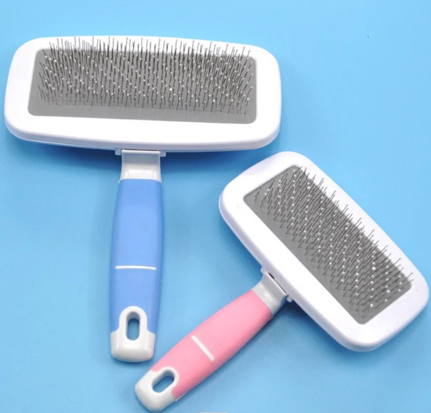 Manufacturers wholesale Candy Pet Comb Dog Grooming Brush Teddy Open Knot Comb Brush Hair