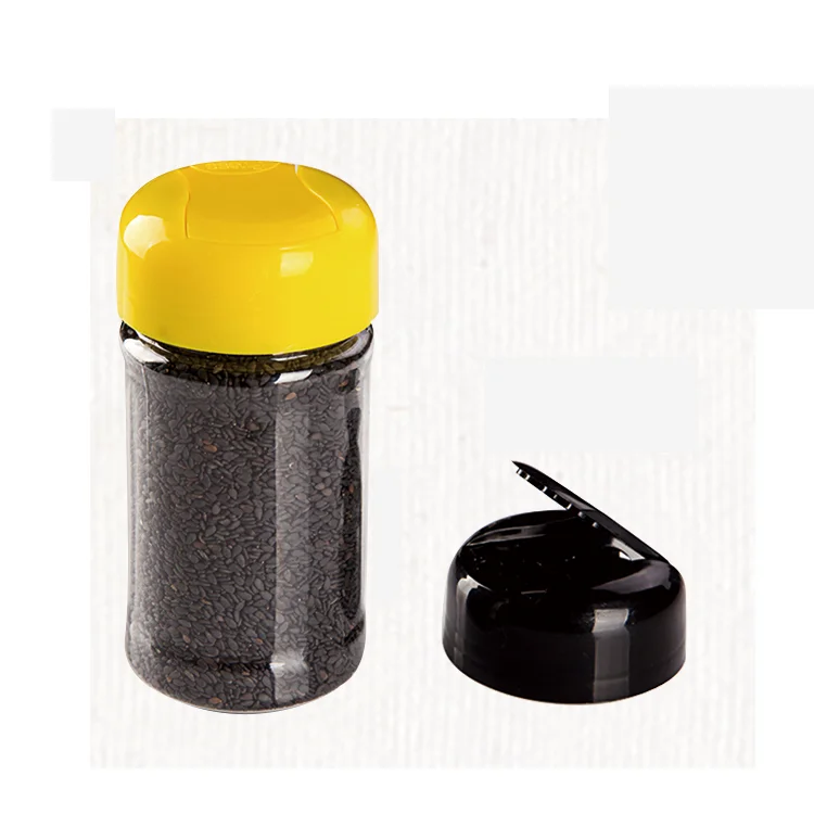 wholesale food seasoning  plastic spice jars set with shaker lid