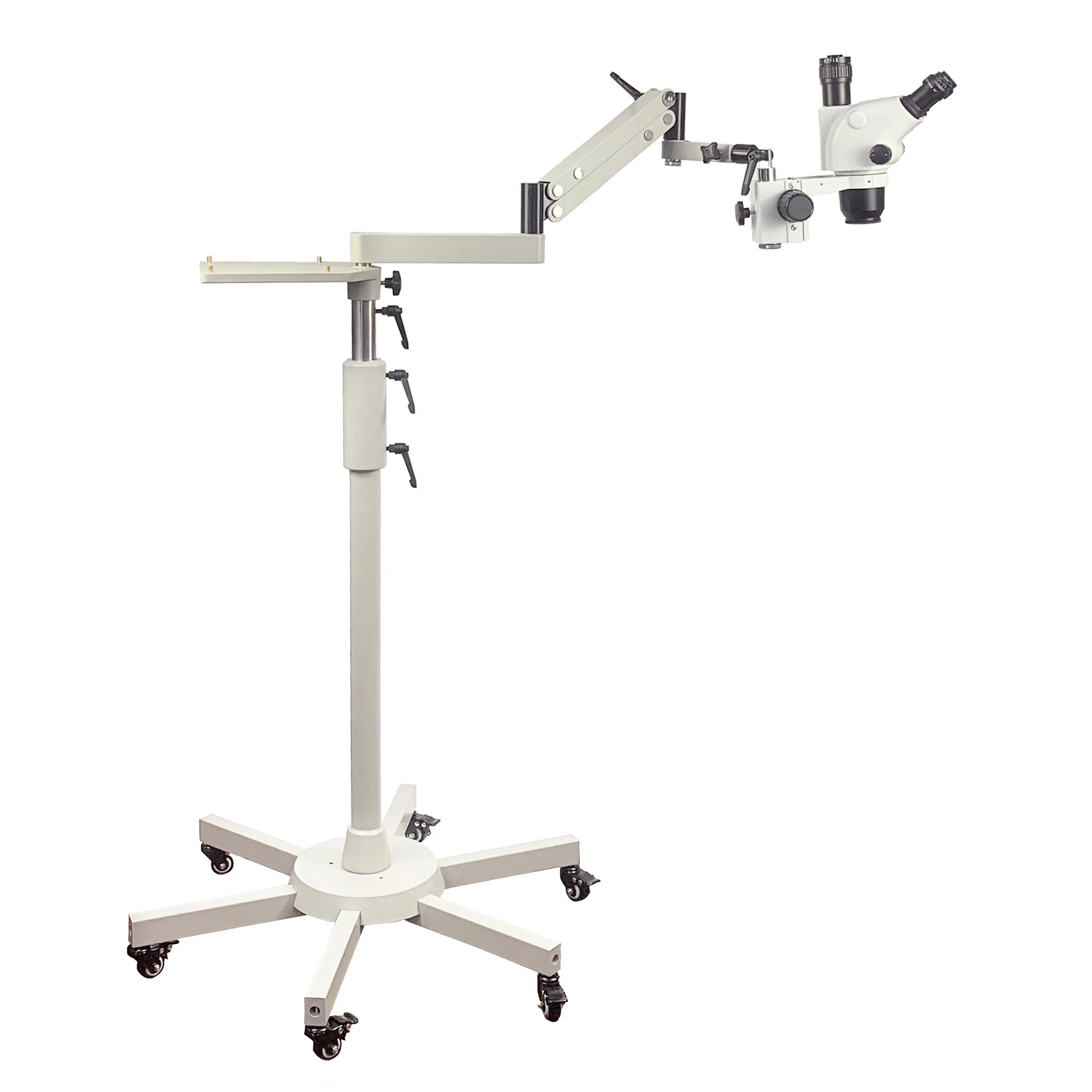 ZM-65WG2 Dental Microscope With Flexible Universal Pulley Stand