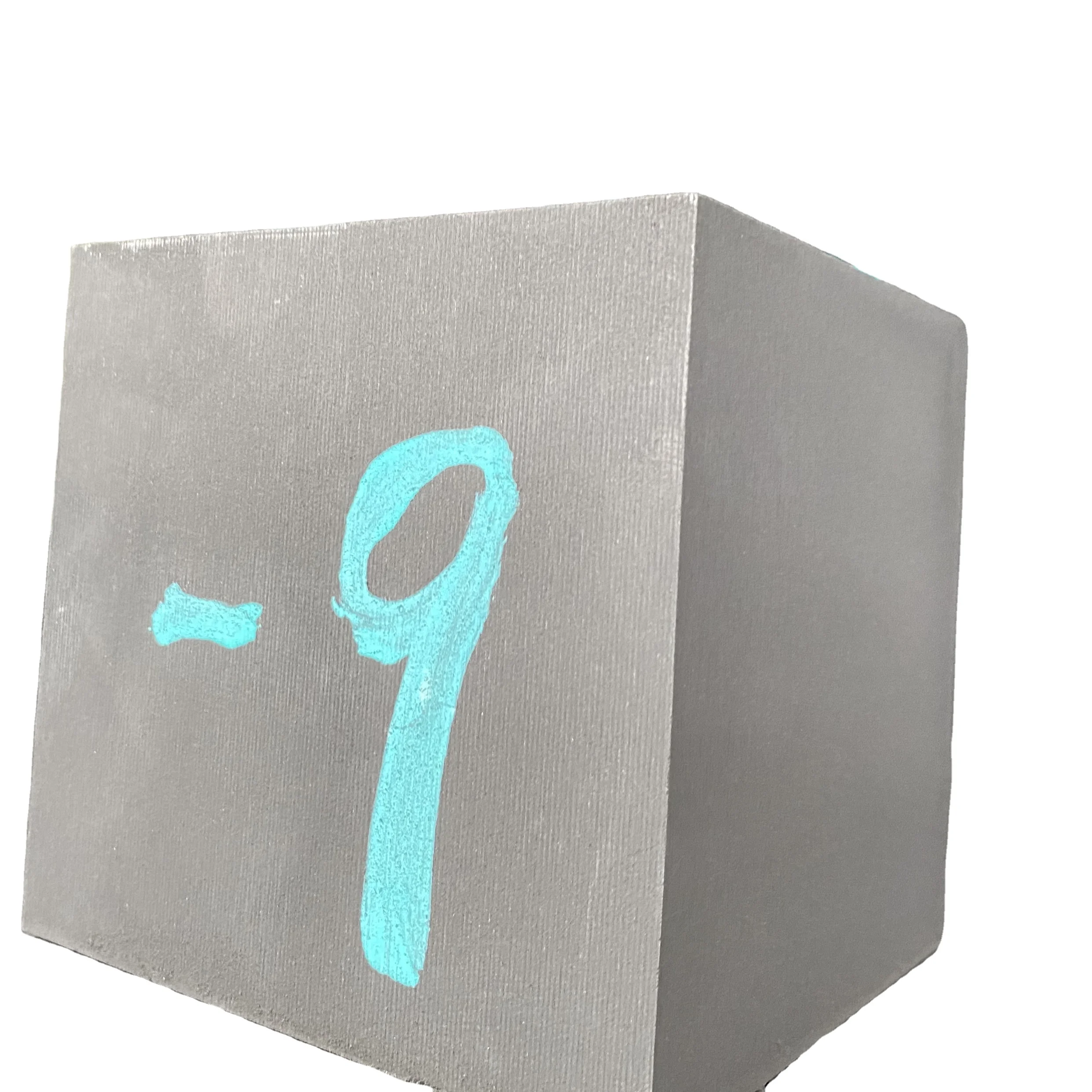 Grain Size 6~8 artificial Isostatic graphite block /graphite brick