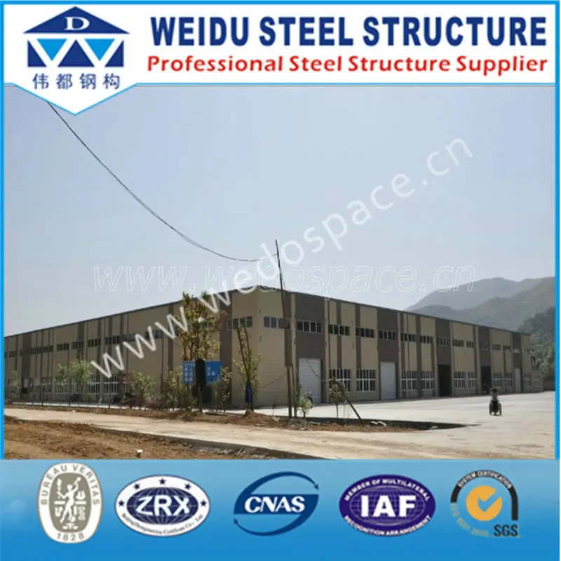 
prefabricated steel structural wearhouse 