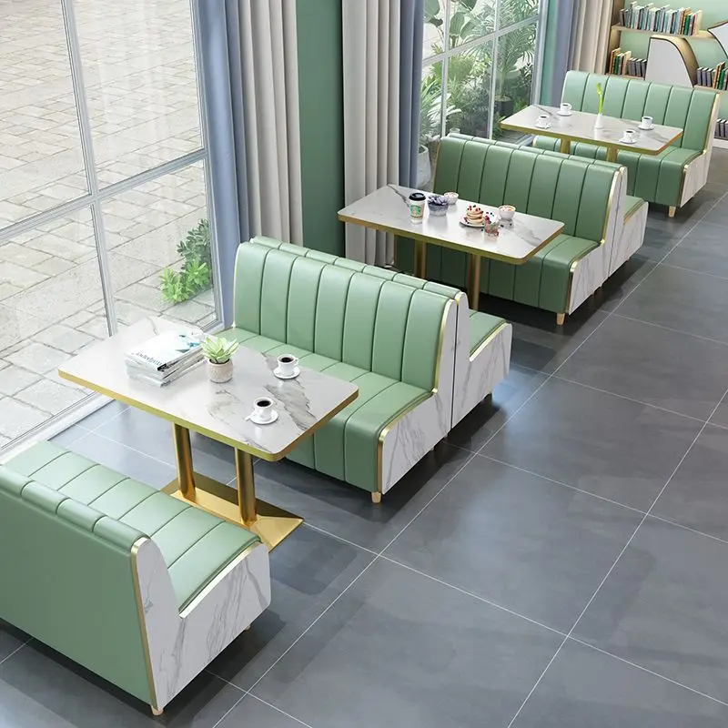Professional Commercial Fast Food Furniture Restaurant Modern Designs Cheap Coffee Shop Used Booths Seat