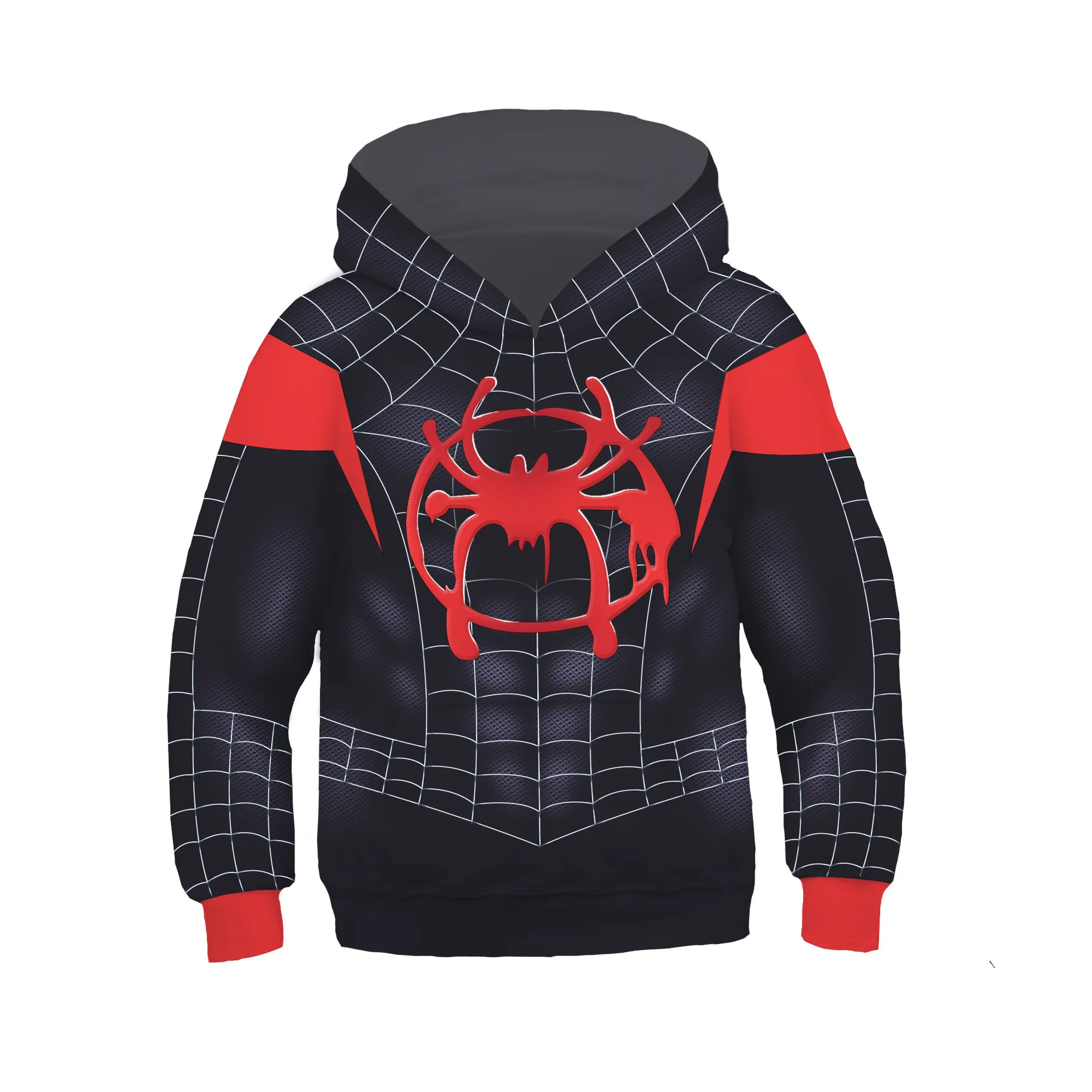 US Anime Cool Pullover Funny Tops Coat Scarlet spider hoodie young thug spider hoodie Jumper Sweatshirt SuperHero Hoodies