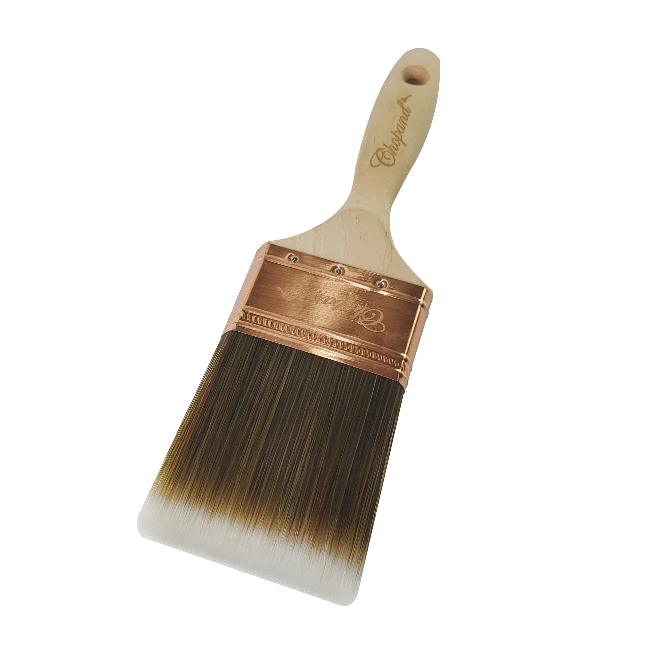 bristle paint brush High Quality Polyester  wood handle brush  paint brush set