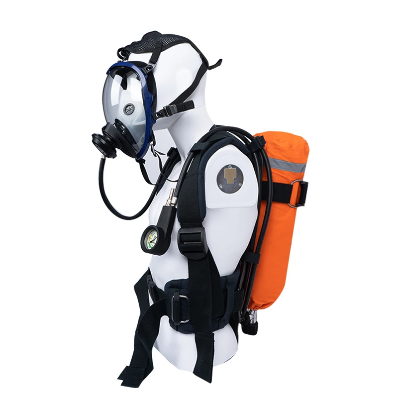 EC approval new regulation  audible and visual alarm system  self contained breathing apparatus scba