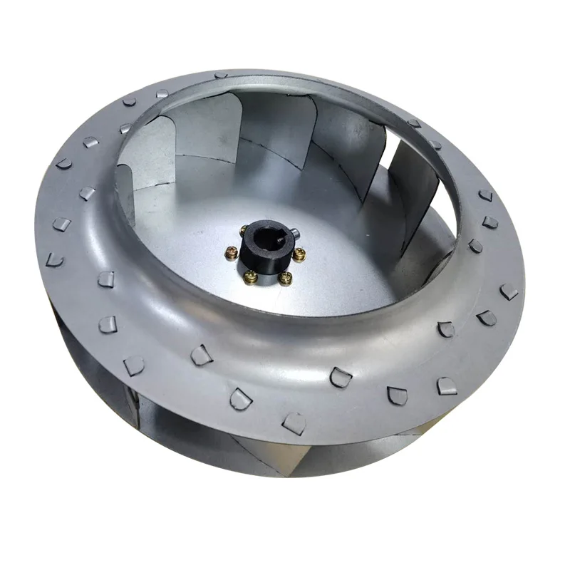 Высокоскоростной оцинкованный лист высокого давления с высоким потоком воздуха, вращающийся центробежный двигатель для уборочной машины, 280 мм