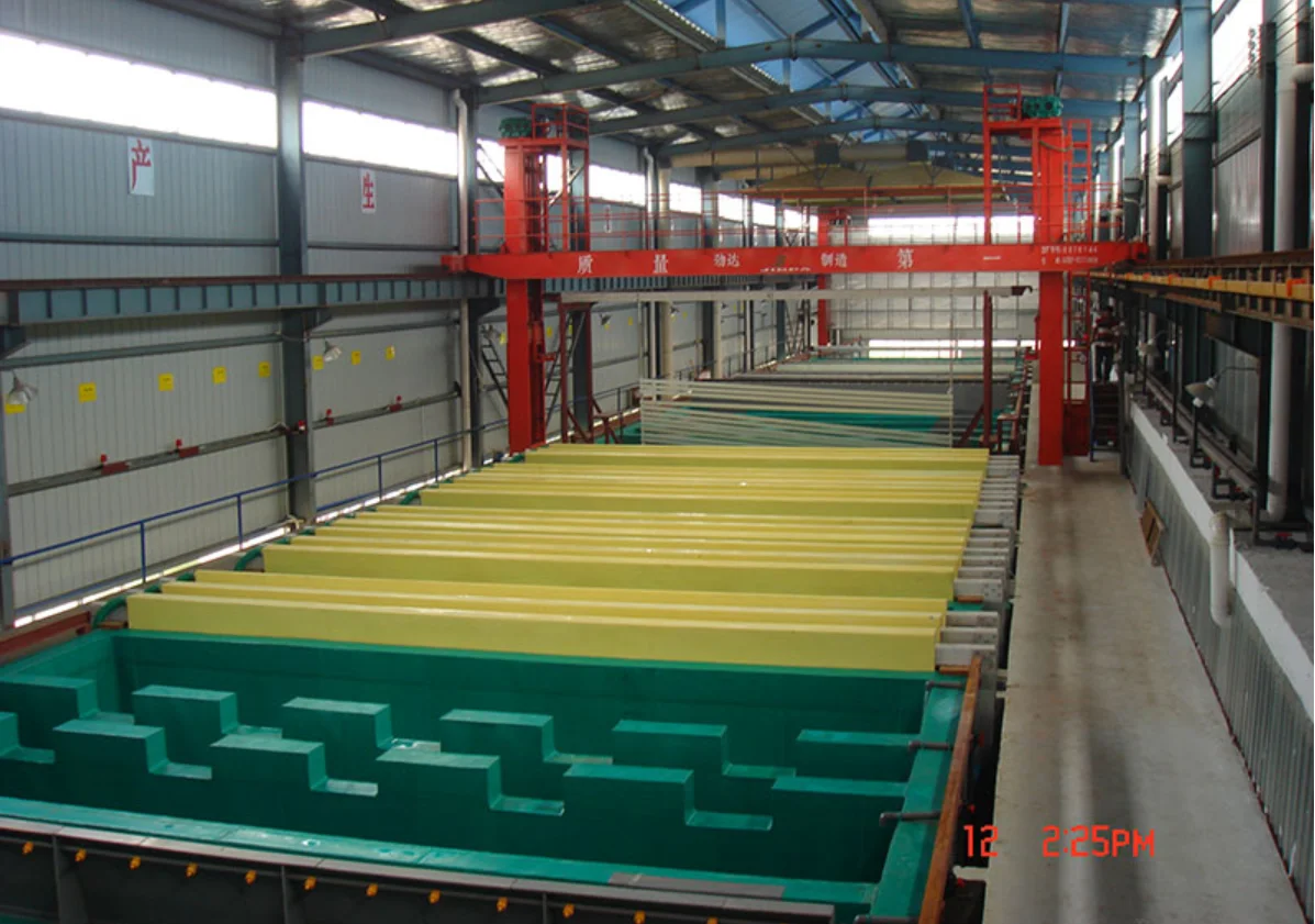 High Quality Semiautomatic Aluminum Anodizing Equipment Line