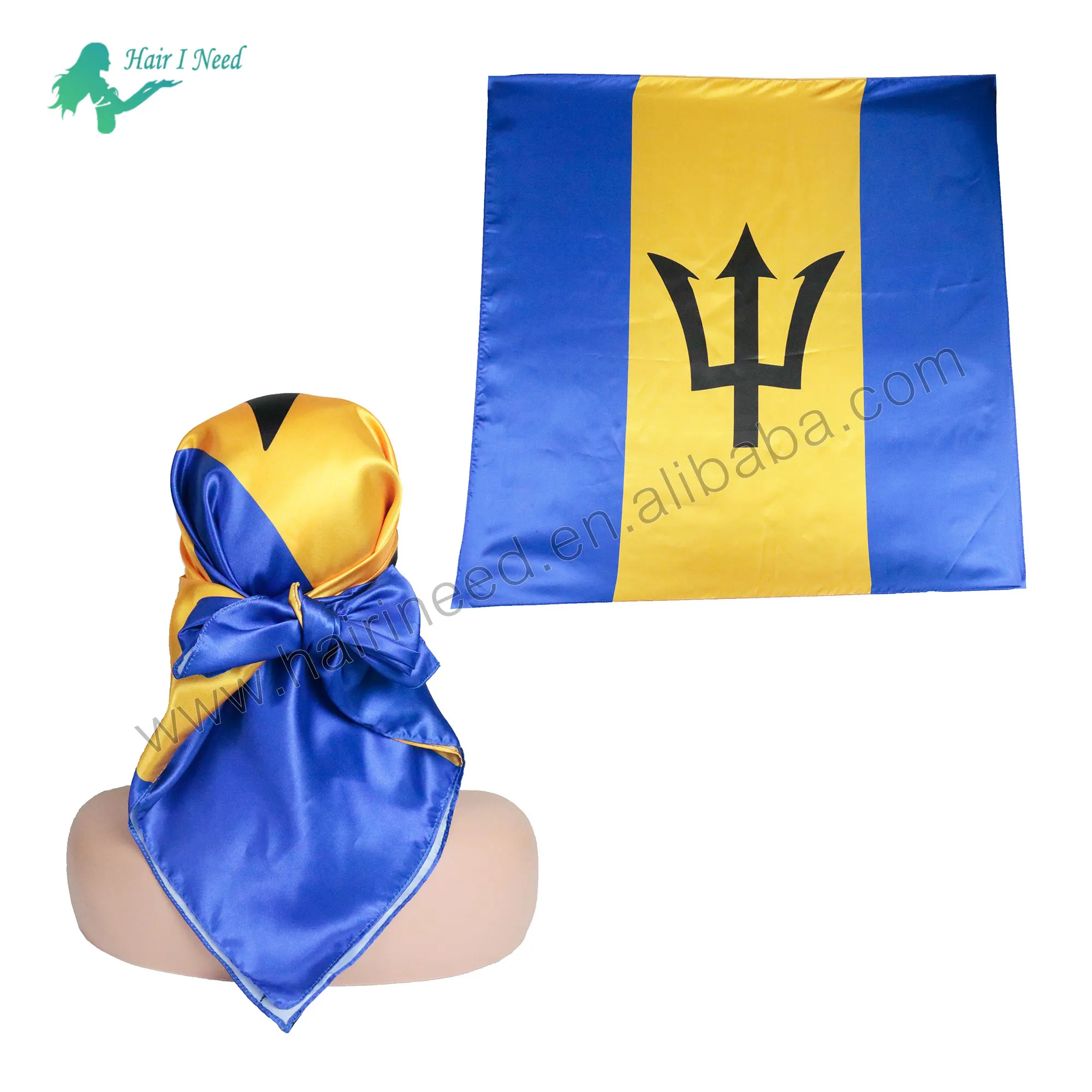 Custom flag logo 100% silk scarf custom print silk twill square scarf for woman digital print silk scarf with your own design