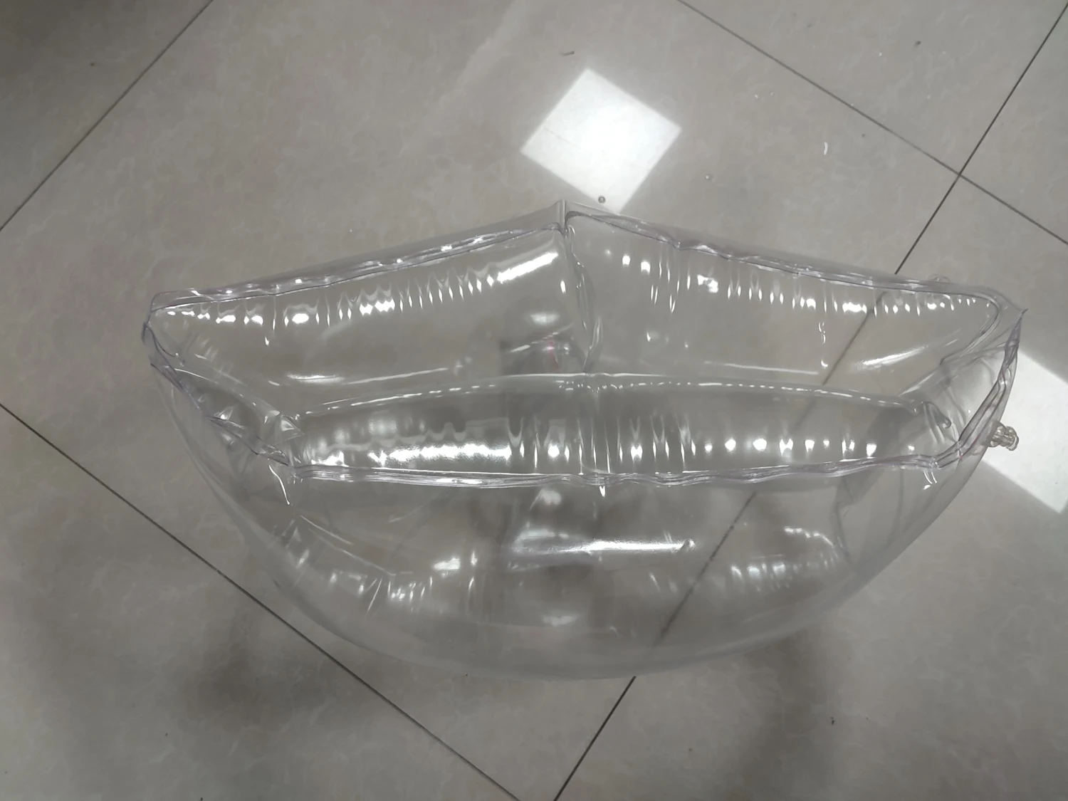 Customized High quality PVC inflatable adult transparent shorts with SPH for man