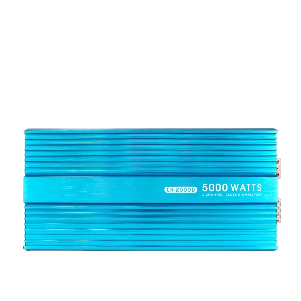 Suoer CH-2000D 12V 2000w 5000W 6000w professional MONO channel class D 15HZ~250KHZ car amplifier monoblock