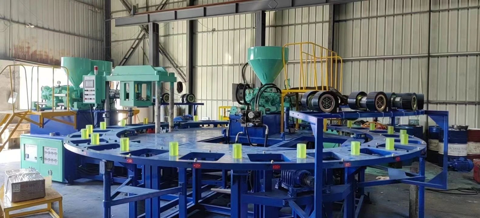 Second Hand Renew PVC Shoe Injection Molding Machine Is Used For Tpr Shoe Soles And Sandal Making PVC Machine