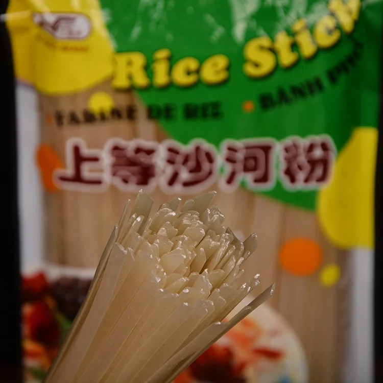 
Delicious Flat Rice Vermicelli with Smooth Taste 