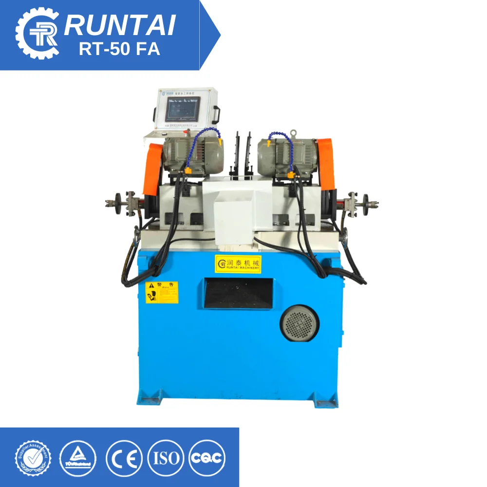 RT-50FA Short Workpiece Big Tube\/bar Bevel Edge Sheet Metal Pipe And Tube Chamfering Machine
