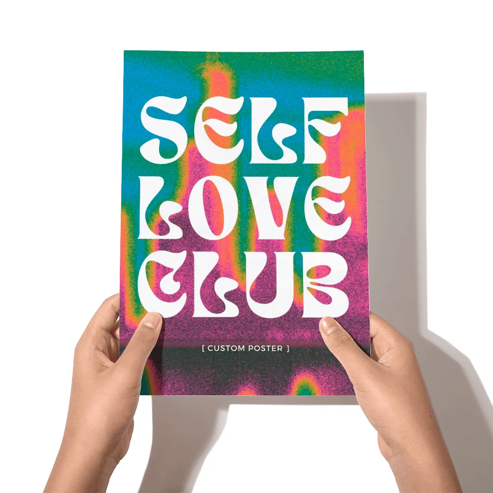 Wholesale Custom Paper Printing Wall Art Poster 50*70 Poster Color Advertising Flyer Poster