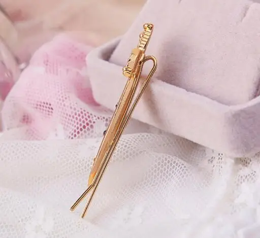 wholesale fashion girls crystal hair clips metal hair clips bling hair clips for women girls accessories