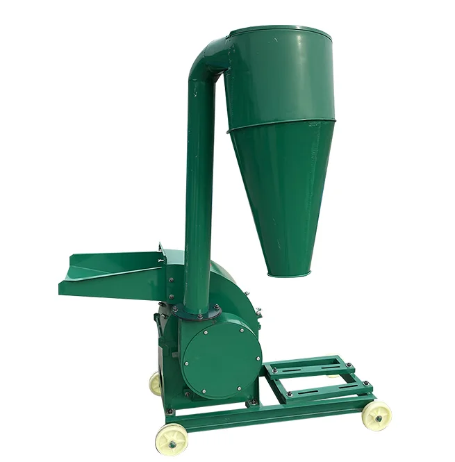 Cattle and sheep feed crusher corn cob corn straw crusher straw threshing machine pig feed crusher