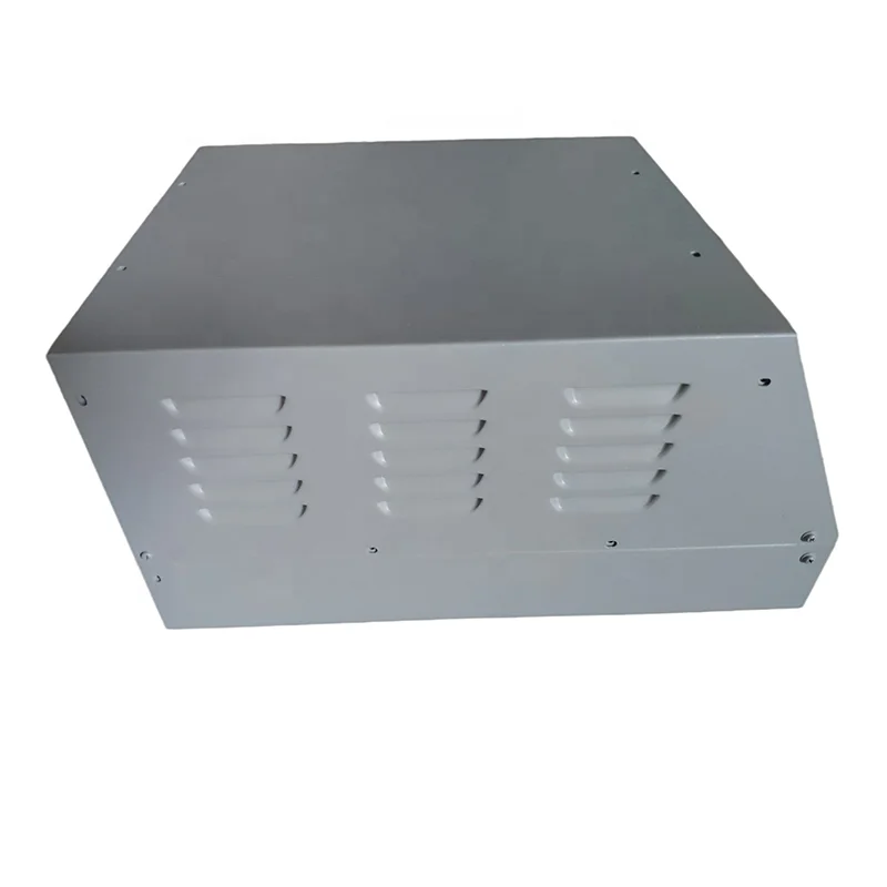 High quality anodized extrusion extruded aluminum enclosure box litter box enclosure mounting plate for enclosure box