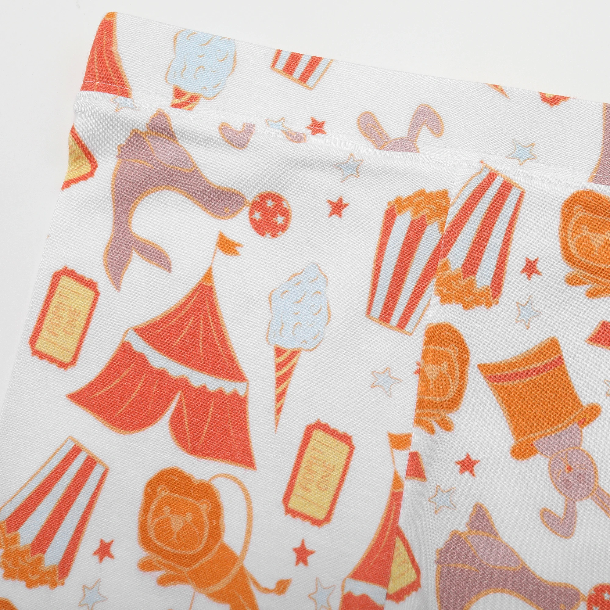 2024  Custom Patterns Two Piece Sleepwear Long Sleeve Baby Kids Pajamas Set