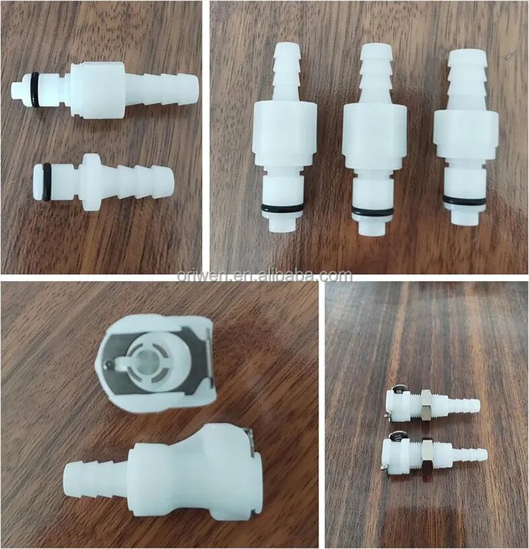 Various Sizes Quick Connect Disconnect Fluid Couplings