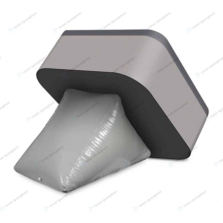 Outdoor PVC hot tub wedge inflatable swim spa mover relocation Factory