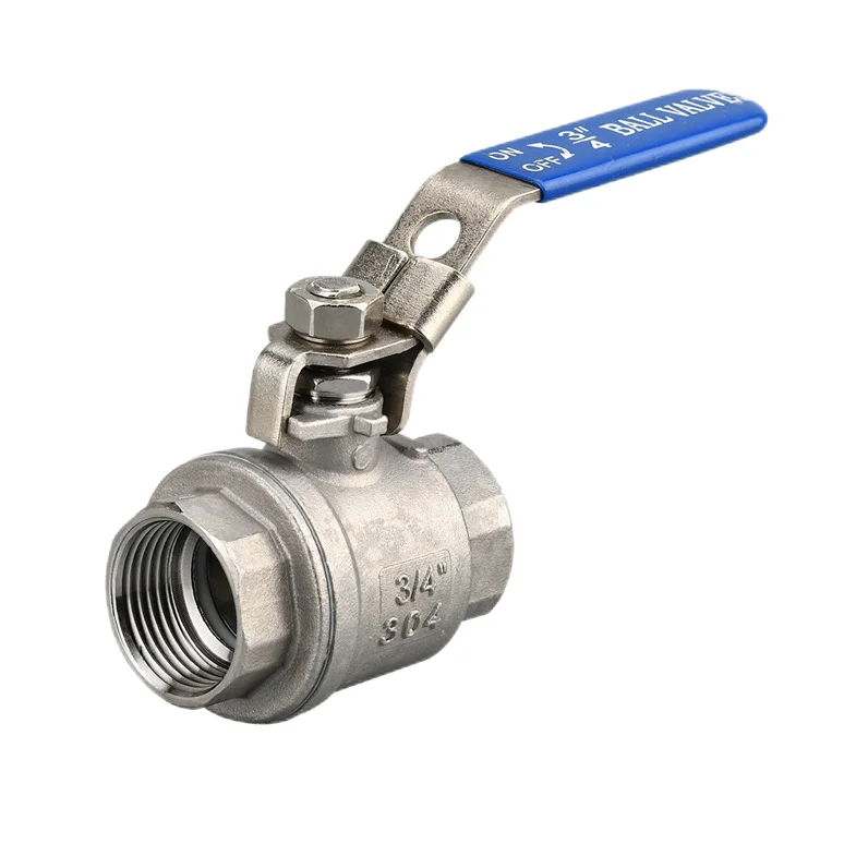 High Temperature Steam Wire Buckle Plumbing Switch Sanitary Stainless Steel Ball Valve