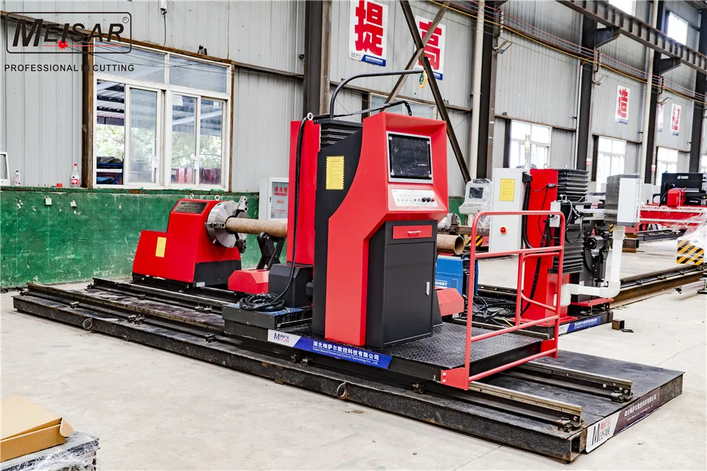 Tube Pipe Cutting Machine  Metal CNC Cutter for  Bevel Pipe Cutting High Precision Tube Cutting Machine