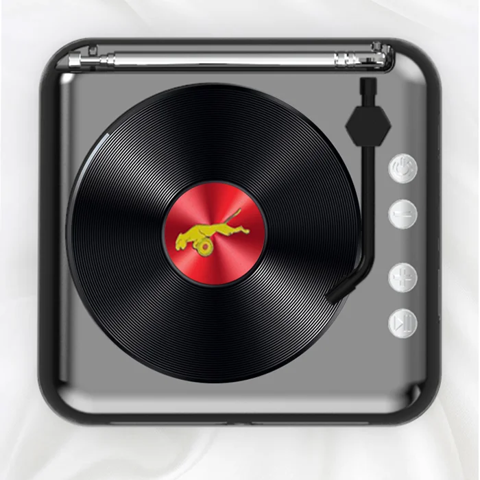 Беспроводная мини-колонка в стиле ретро с объемным звуком Hi-Fi