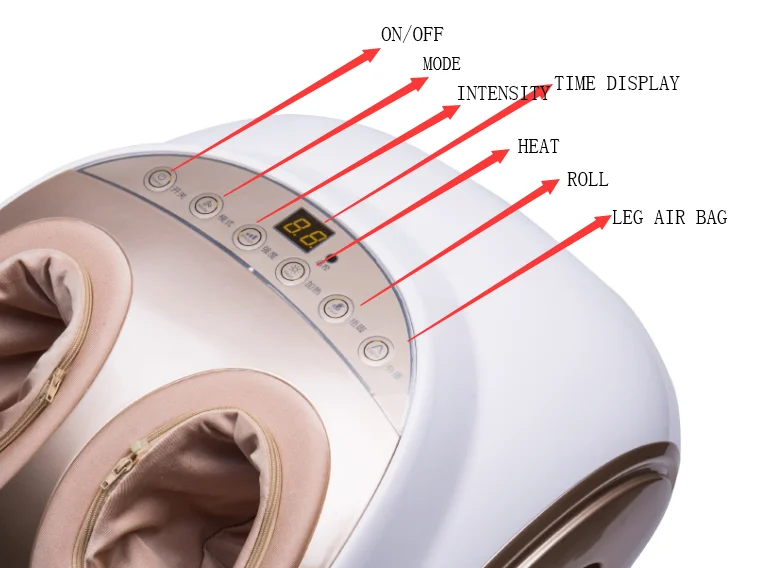 Best price reflexology electric vibrating blood circulation leg foot massage machine LY-309C