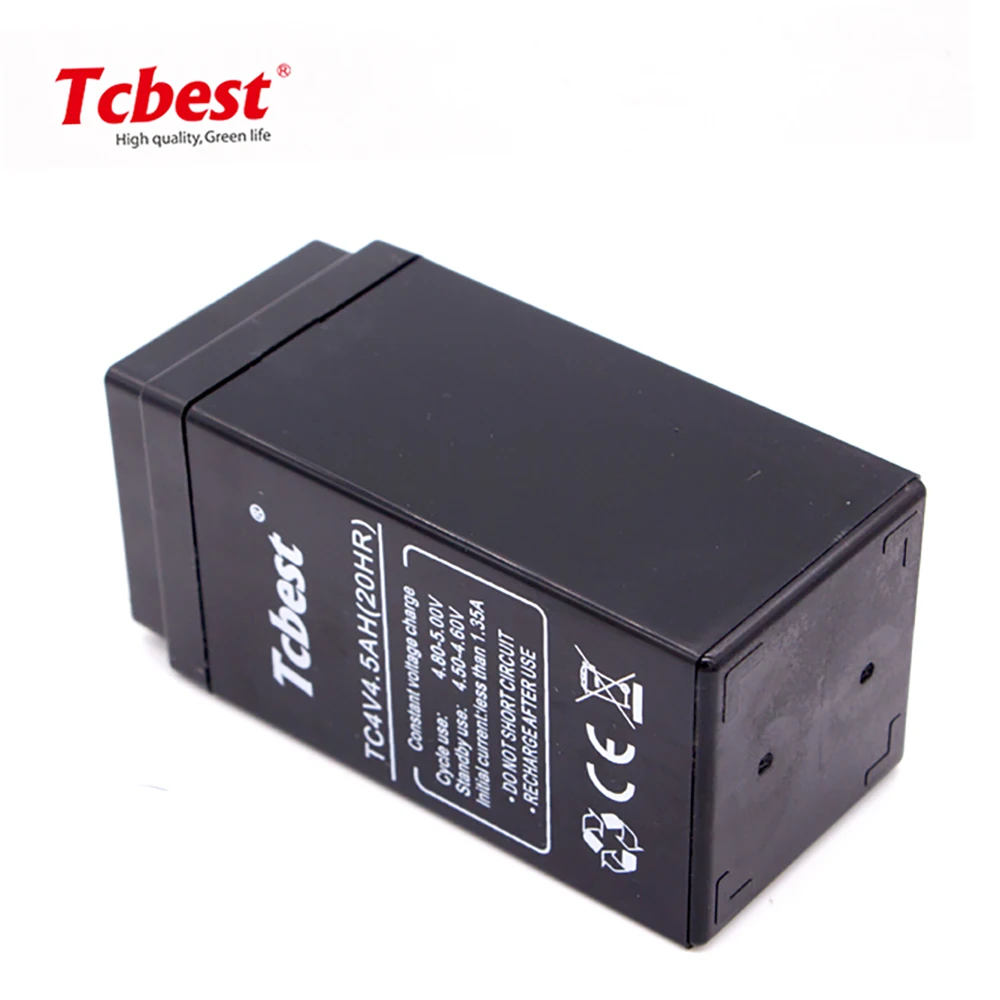 Deep Cycle Storage 4V 4.5AH Rechargeable Battery for Solar Power System 4V 6V 12V Lead Acid Battery