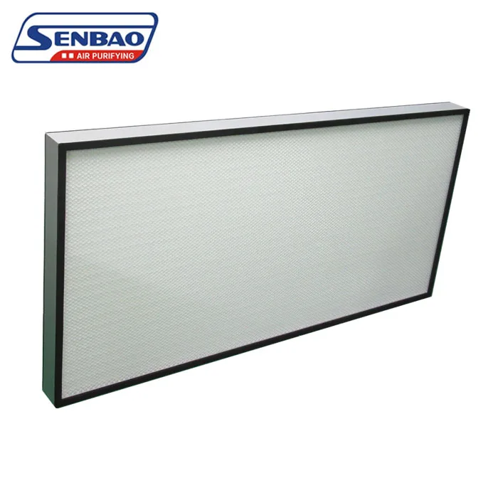 HV Glass Fiber 99.99% Blower HEPA Air Filters Manufacturer H13 H14 for Clean
