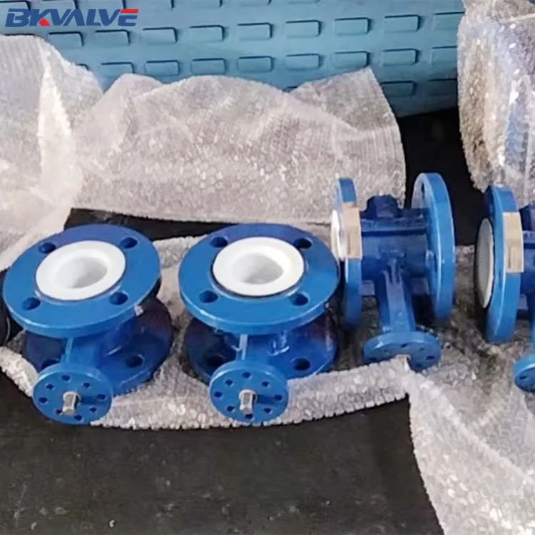 butterfly valve PTFE sealing  PN10/16 soft sealing butterfly valve