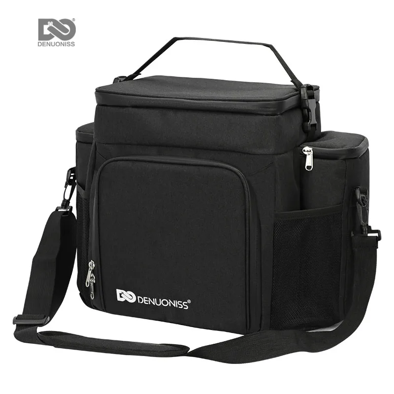 Новейший дизайн, пищевые пакеты для фитнеса, изолированная сумка для доставки для взрослых, портативная Термосумка для пикника на плечо, для мужчин и женщин