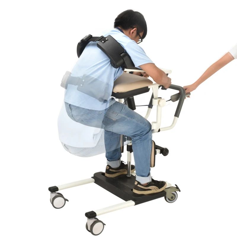 Toilet Entros and Electric Wheel Chair Wheelchair Patient Lift