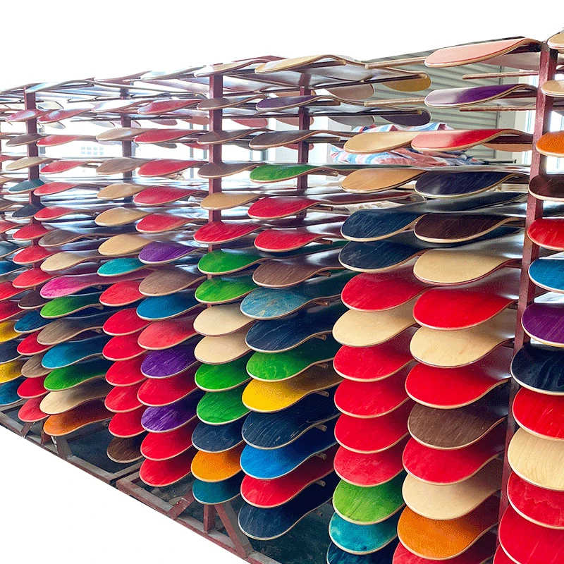 
Wholesale maple Bamboo fiber glass longboard with epoxy glue carbon fiberglass Blank skateboard decks 