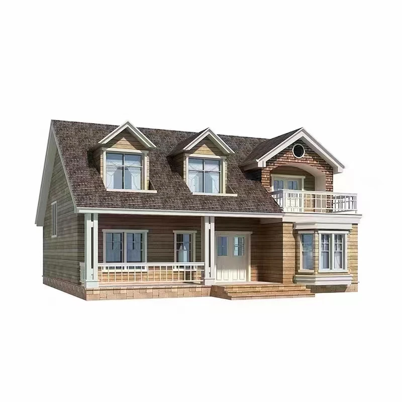 ANTE Luxury Light Steel Structure Villas Made In China That Can Be Prefabricated Shanghai Light Steel Villa House