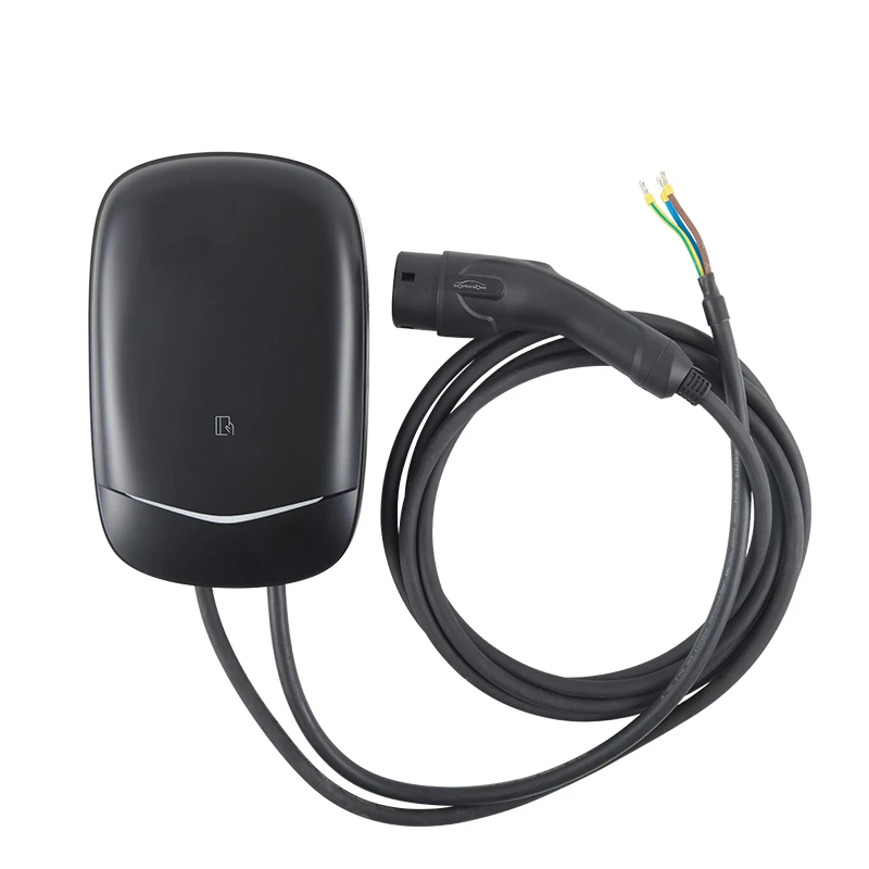 Workersbee Type 2 Type B 32A 7KW Single Phase EV Charging Station AC Portable Wallbox Charger with Bluetooth TPU Cable