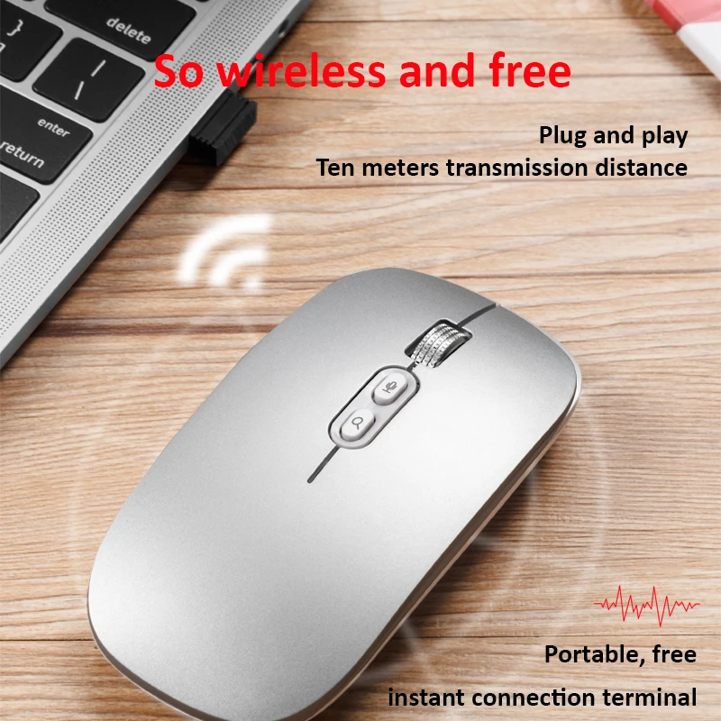 V5 Plus Intelligent Voice Wireless Mouse Support Voice Typing Search Translation For Laptop & Computer