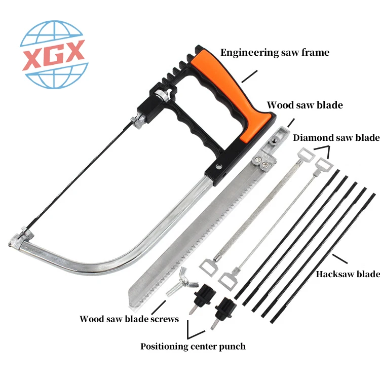 High Quality 12pcs Set Multi-functional Woodworking Mini Handsaw Metal Cutting Bow Magic Hand Saw For Hand Saw
