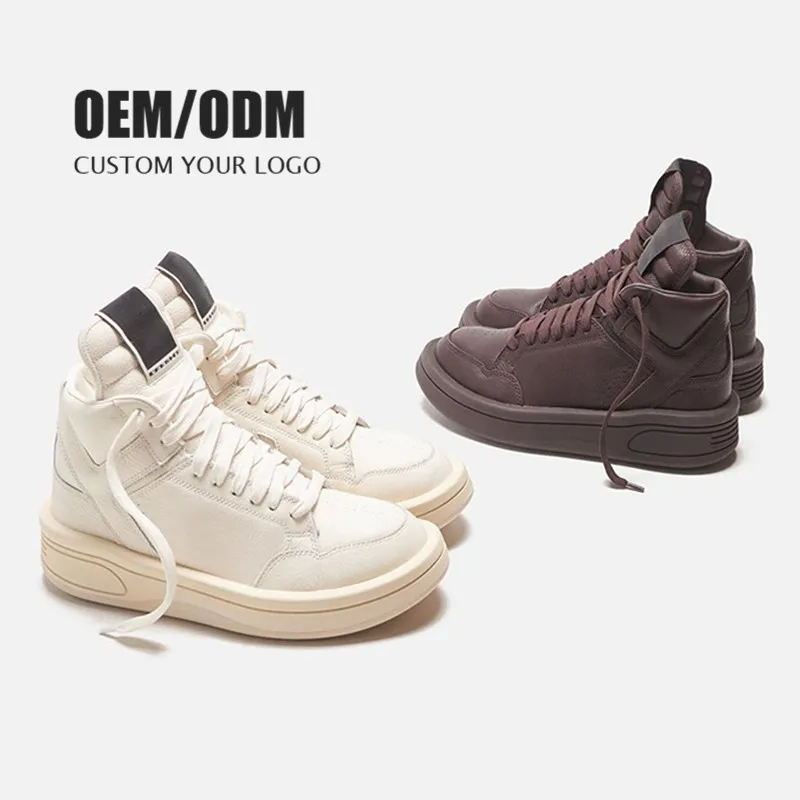 2022 Basketball Style Casual Custom Design Manufacturers Brand Leather Skateboard Shoes Sneaker Man With Logo